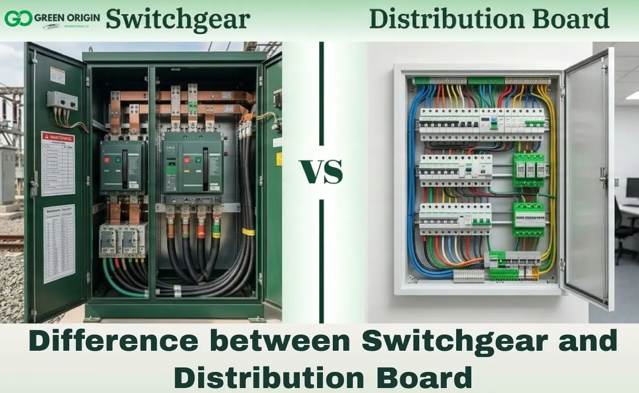 difference between switchgear and distribution board