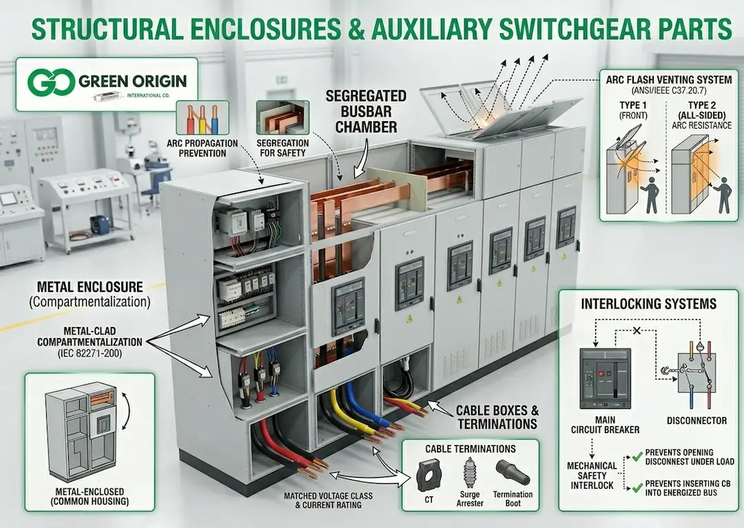 Switchgear Frame Switchgear Components List for Power Projects